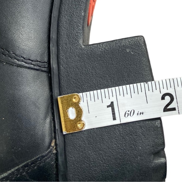 HARLEY DAVIDSON VTG 90s Y2K Chunky Heeled Black Bootie Women’s Size 5.5 - Picture 14 of 14